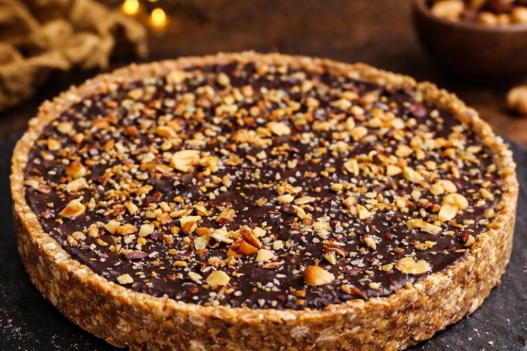 Torta de chocolate com avelã