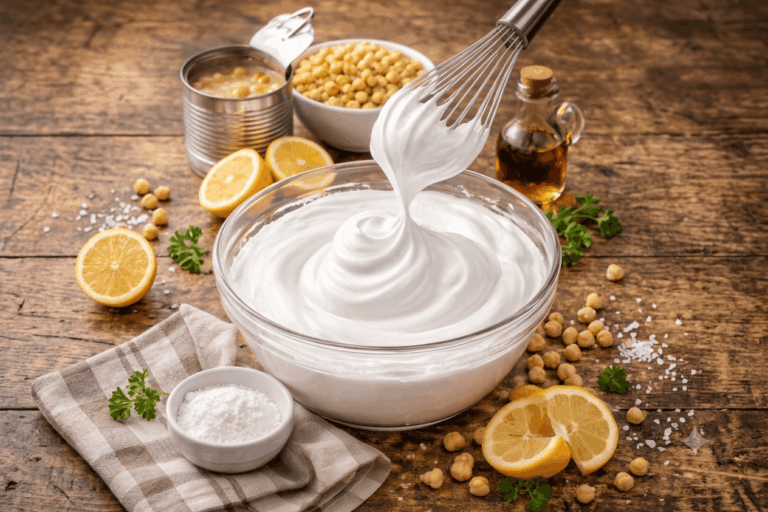 Aquafaba: merengue