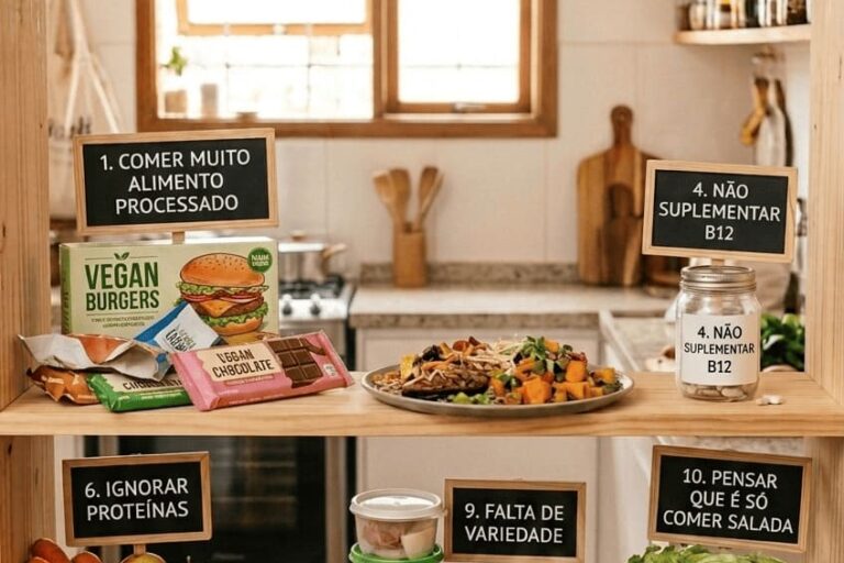 10 erros ao começar uma alimentação vegana